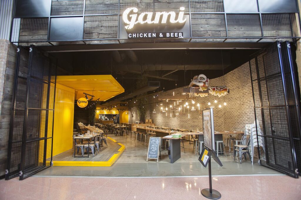 Gami Chicken Fountain Gate Melbourne Shop fitout